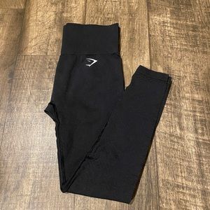 Gymshark Vital Seamless Leggings in Black Marl